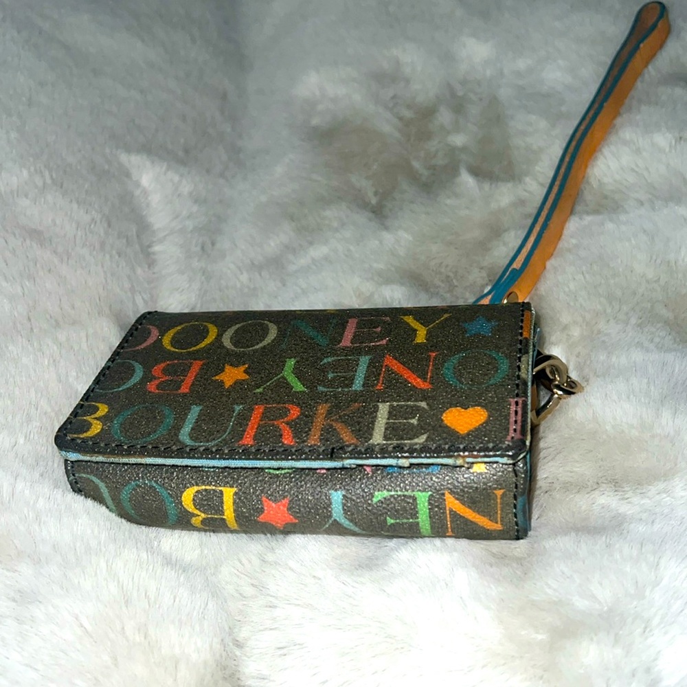 Dooney & Burke credit card holder wristletlet